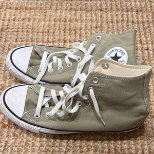 Converse womens High-Top Sneakers - Olive